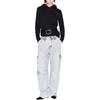 Armani Exchange Hooded Pullover Long Sleeve Logo Sweatshirt Women Sweatshirt XW000983-AF14284-UC001