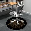 1pc Astrology Symbols Office Round Area Rug, Indoor Mat Suitable For Office, Under Office Chairs Bedroom Living Room Home Decor, Room Deco