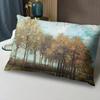 Van Gogh Oil Painting Pillow, Comfortable for Student Dormitory and Home, Single-Sided Customizable Pillow Core and Case