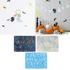 Silicone Specter Bat Cat Holographic Molds Light Shadow Earrings Pendant Mold DIY Ornaments Jewelry Epoxy Crafting Mold