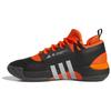 D.O.N. Issue #5 Round Toe Lace-Up Shock Absorbing Durable Low-Top Basketball Shoes Unisex Sneakers Black Orange IE7941