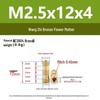 M1-M10 Knurled Brass Heat Insert Nut for Injection Molding