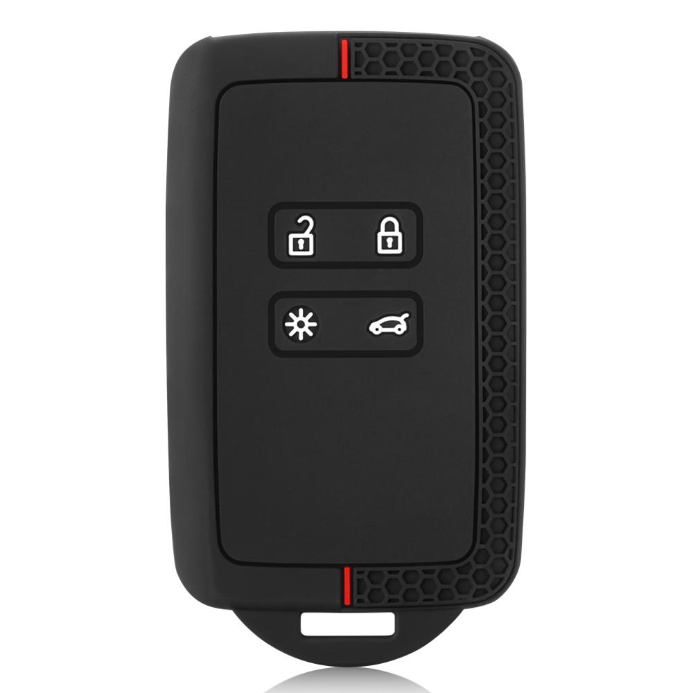 

силиконовый чехол для ключа автомобиля для dacia Duster logan 3 jogger sandero для Renault Clio 5 Megane 4 Zoe Kadjar Captur Arkana Koleos красный