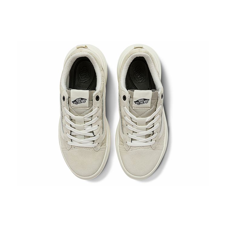 Vans Old Skool Overt Plus CC Thick Sole Casual Low Top Skate Shoes Unisex Sneaker Oatmeal VN0A4BVLBWQ