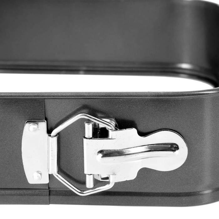 5five - moule carré démontable métal 26cm