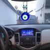 Blue for Evil Eye Crafts Wall Hanging Ornament Car Amulet Home for Protection De