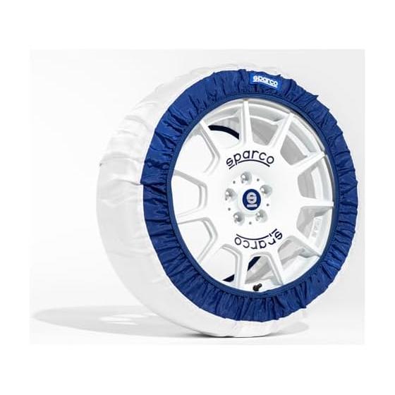 Sparco Snow Socks EVO Model White
