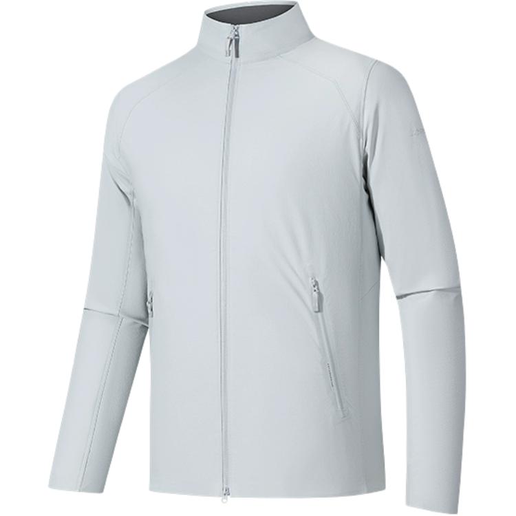 

Anta Champion Outdoor Series Solid Color Zipper Versatile Stand Collar Casual Jacket Men jackets 152530623-4 M