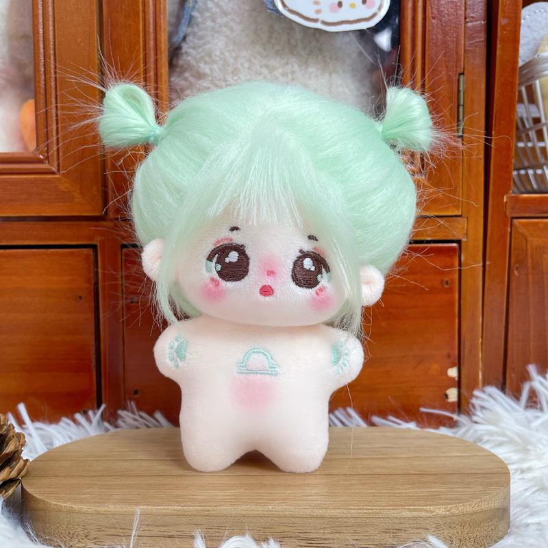 1PC 10cm Kawaii Plush Idol Dolls Stuffed Starfish Figure Dolls Twelve Constellations Toy for Kids Girls Gift