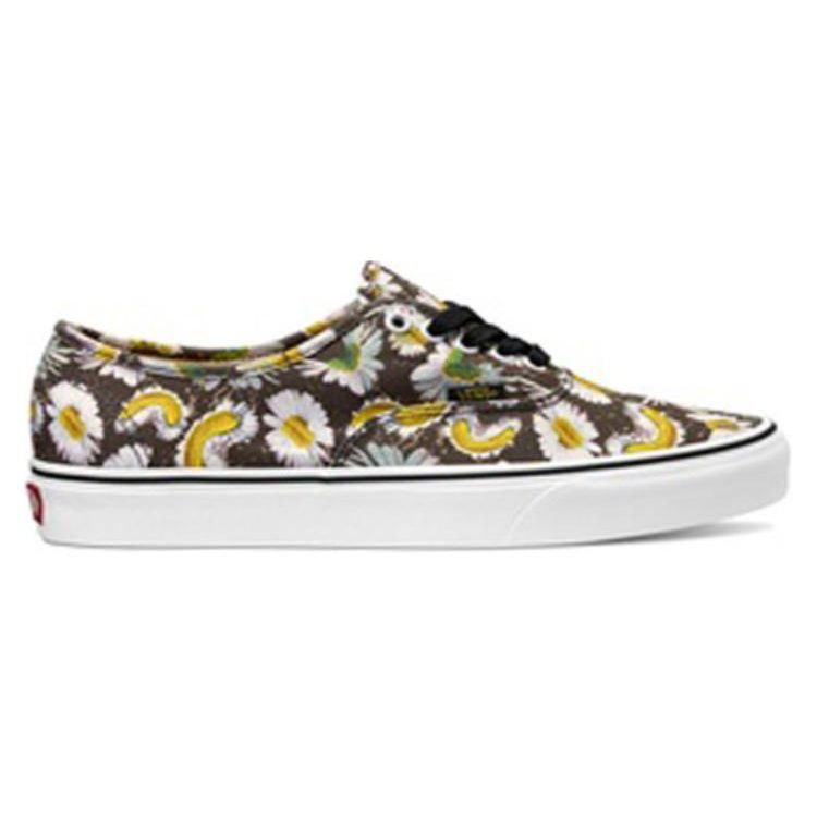 Vans Authentic Mutated Daisy - Black Unisex Sneakers Freesia-Yellow VN0A5HZS9FV