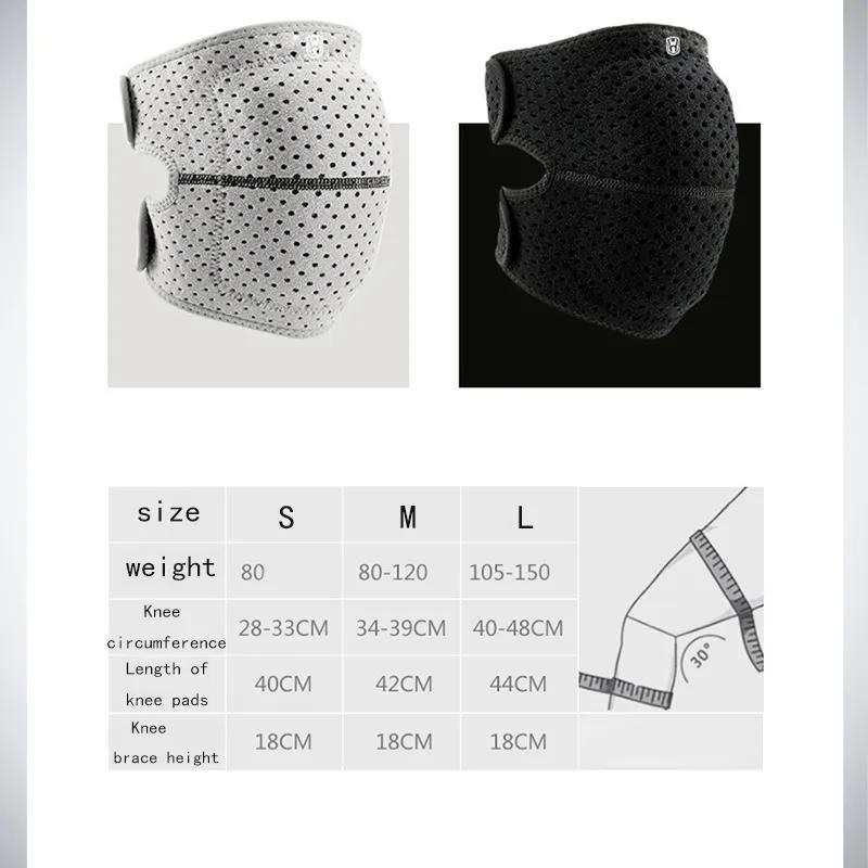 For Dancing Volleyball Yoga Women Kids Men Kneepad Patella Brace Support Fitness Protector Work Gear EVA Knee Pads