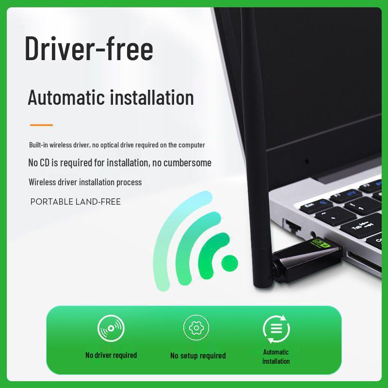 Wireless Gigabit Network Adapter for Desktop PCs