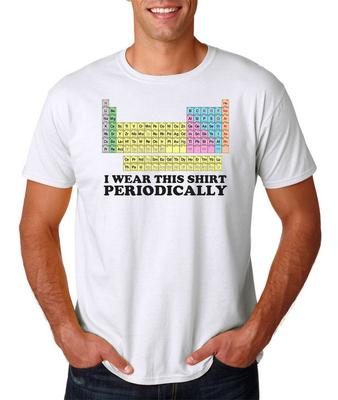 Ich trage dieses Shirt periodisch T-Shirt - Big Bang Theory Periodensystem Wissenschaft