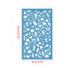 Silkscreen-Stencils DIY Silk Screen Printing for Jewelry Embossing Tool Reusable-Silk Screen Stencil Painting Home Decor