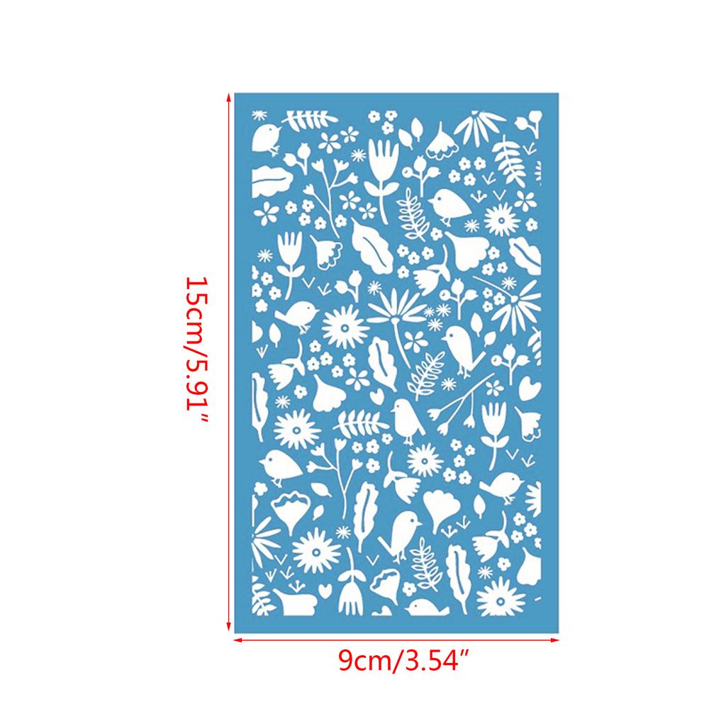 Silkscreen-Stencils DIY Silk Screen Printing for Jewelry Embossing Tool Reusable-Silk Screen Stencil Painting Home Decor