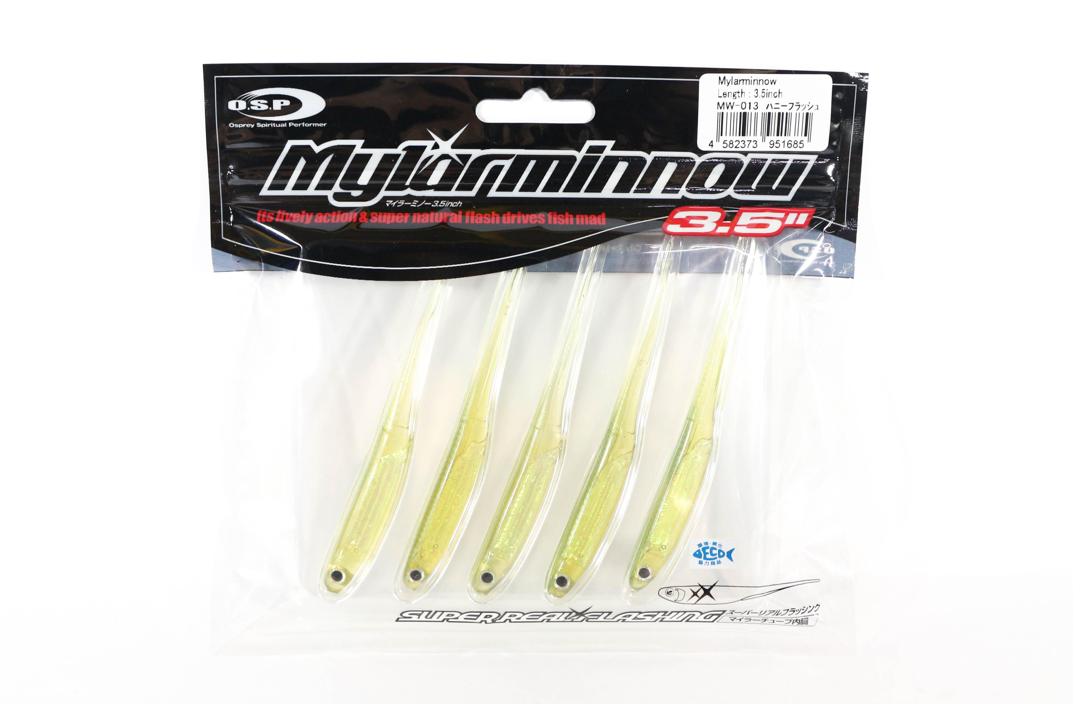 

Мягкая приманка OSP Mylar Minnow 3,5 дюйма MW-013 (1685 г.)