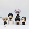 5Pcs/Set Jujutsu Kaisen Anime Action Figures - Yuji Itadori & Gojo Satoru Q Ver. PVC Collectible Model Toys Cute Gift Collection