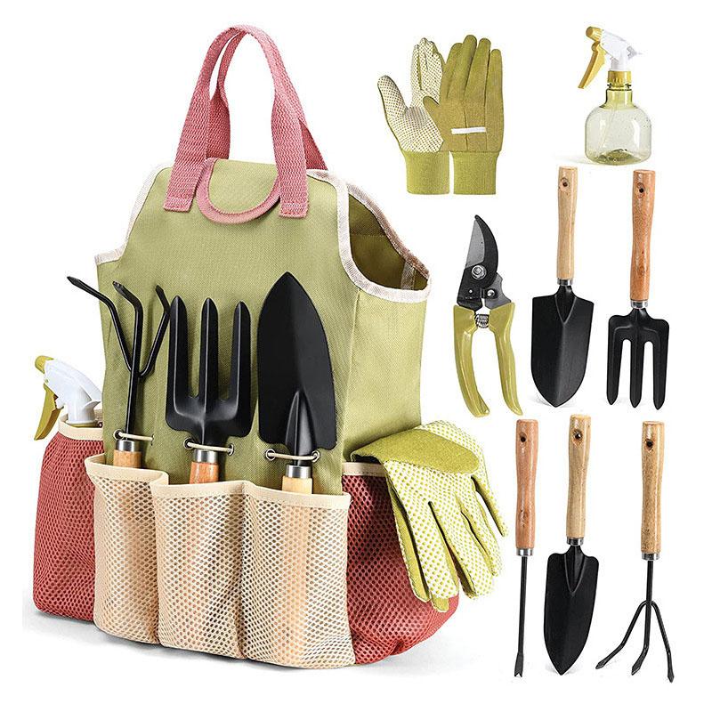 Complete Garden Tool Kit Comes With Bag Camp Gloves Gardening Tool Set Outdoor Garden Tool Package Set