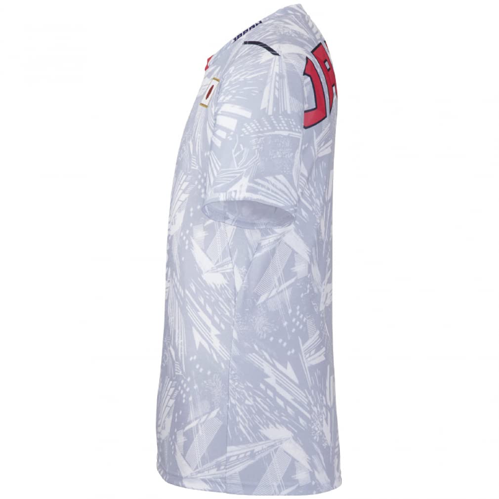 Mizuno Training Wear Cheering Japan Size M To Japanese Size T-Shirt, 32MA0505, Blue, (equivalent M)