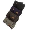 Herren-Winterhandschuhe aus Strick mit Samtfutter – umwandelbarer Halbfinger, Touchscreen-empfindlich, Doppelfunktion zum Radfahren und Schreiben