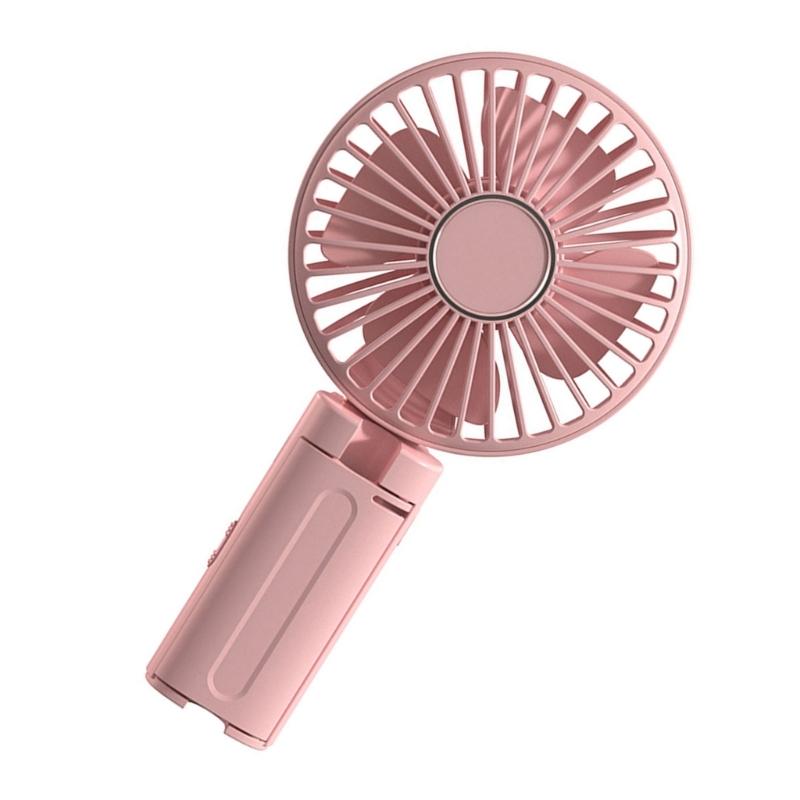 3 Speed Clip Umbrellas Foldable Fan for Office Makeup Outdoor Camping Dormitory