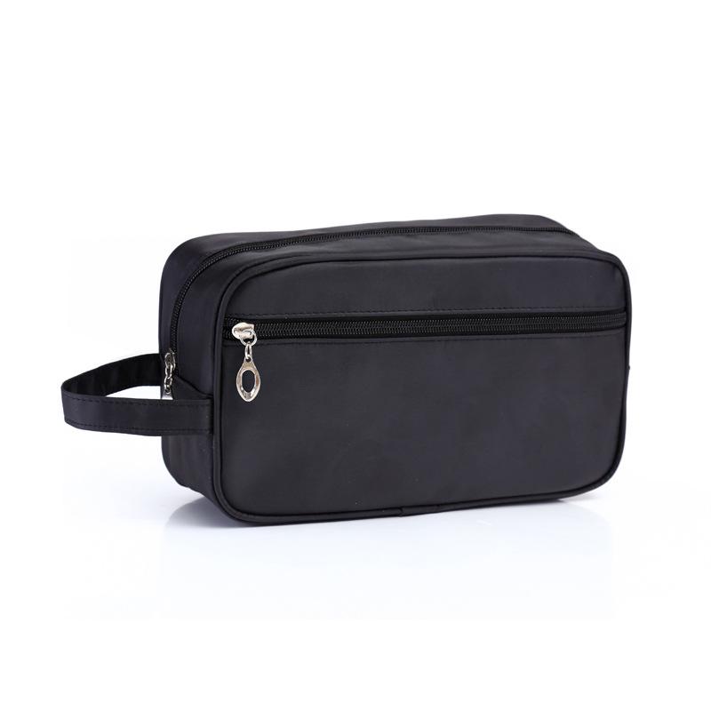 Trousse de toilette imperméable à double couche pour hommes et femmes - Organisateur de maquillage de voyage grande capacité