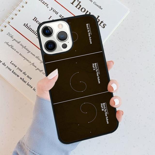 Back to the Future DeLorean phone Case Cover For IPhone 18 17 Air 16 15 14 Plus apple 16 11 12 13 Pro Max coque