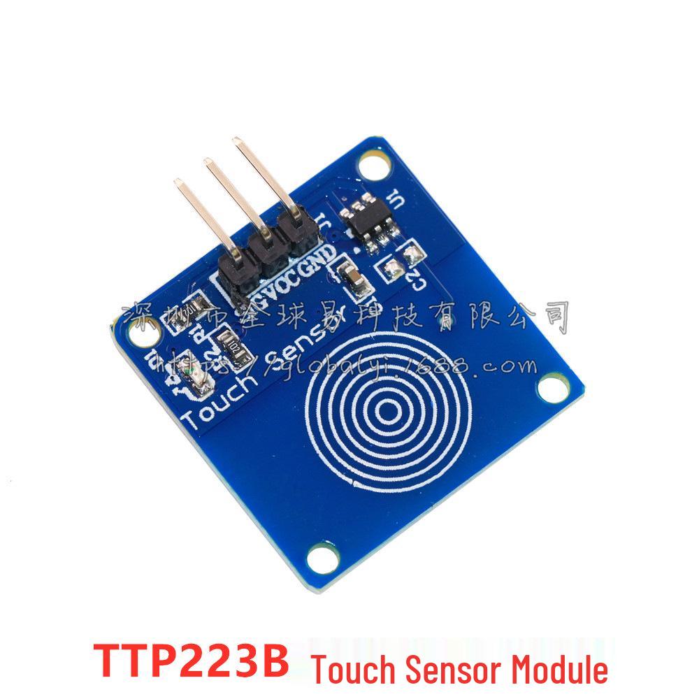 TTP223/224/226 Multi-Channel Touch Sensor Module: Key Light Switch with Self-Locking & Jog Modes