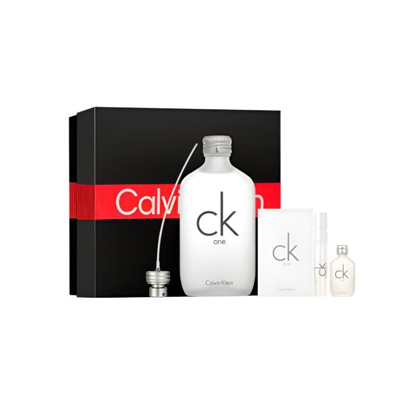 Calvin Klein one perfume gift box set Eau de Toilette EDT 50ml/100ml+15ml коричневый