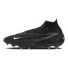 Nike Phantom GX Elite Gripknit DF FG Shadow Pack Scarpe da Ginnastica da Uomo Nero Grigio Fumo Scuro Arancione Totale DC9969-010