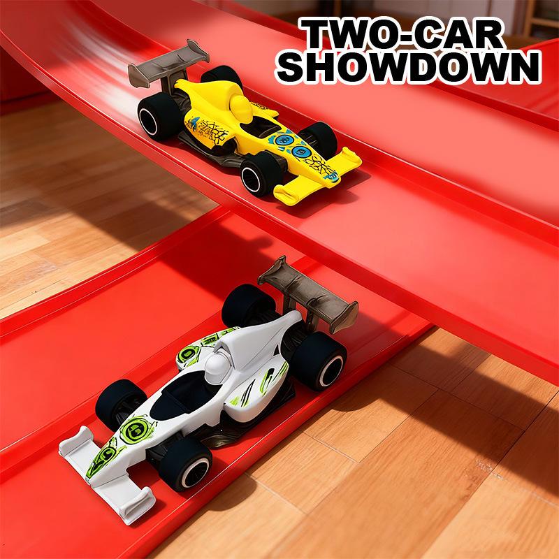Cross-border Anti-Gravity DIY Double Track Racing Car Toy for Kids