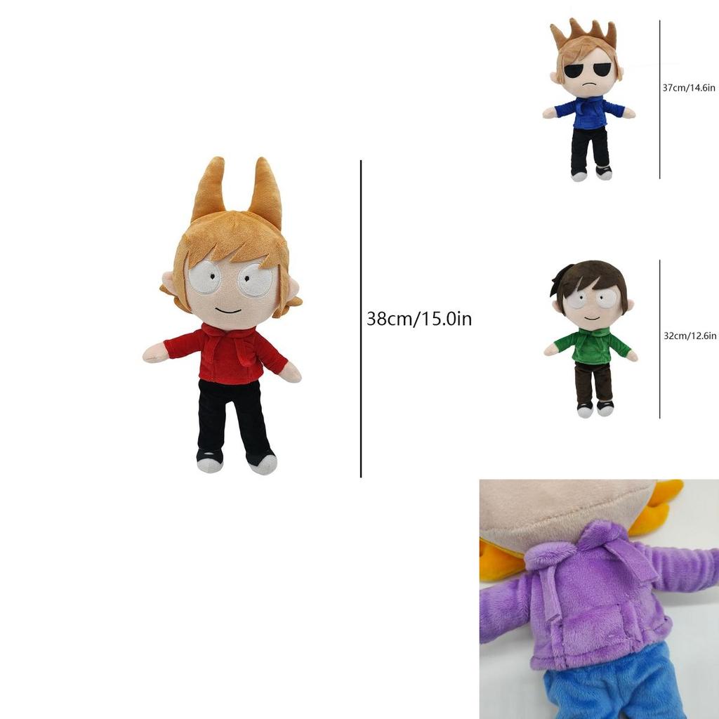 Exclusive Eddsworld Plush Cartoon Doll Soft Stuffed Toy For Stylish Home Decoration