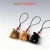 Rotes Sandelholz Tierkreiszeichen Ratte Lanyard & Anhänger Charm