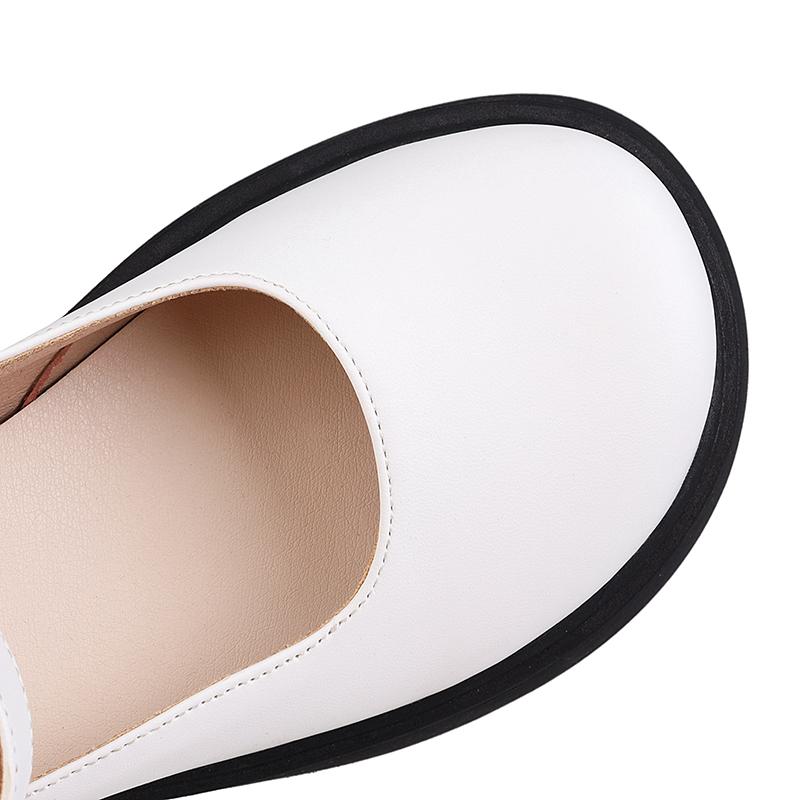 

Женские сапоги большого размера в римском стиле с вырезами до икры, на толстой подошве, на плоском каблуке, дышащие, с пятью рядами пряжек на ремнях, на молнии 37 белый