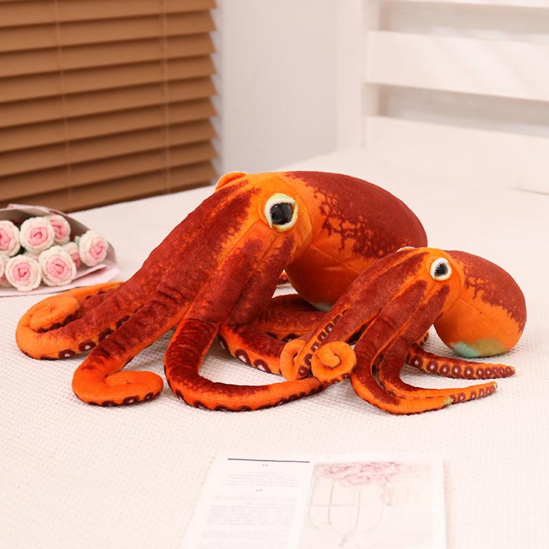 Ocean Animal Small Octopus Doll Plush Toy Octopus Squid Doll Children's Soothing Doll