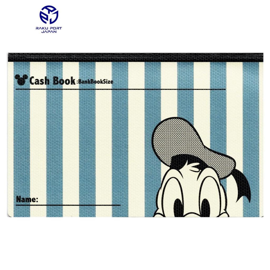 Daigo Disney Cash Book Donald RPJ Set, Bankbook Style, Pocket Money Book, Household Account Book, J1332 [2 Books]