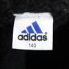 adidas Hooded Batting jacket 140 Silver system Back bore Kid's Used