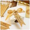 With Rope Party Supplies Home Decor Kraft Paper Tags Christmas Ornaments Gifts Label Xmas Hanging