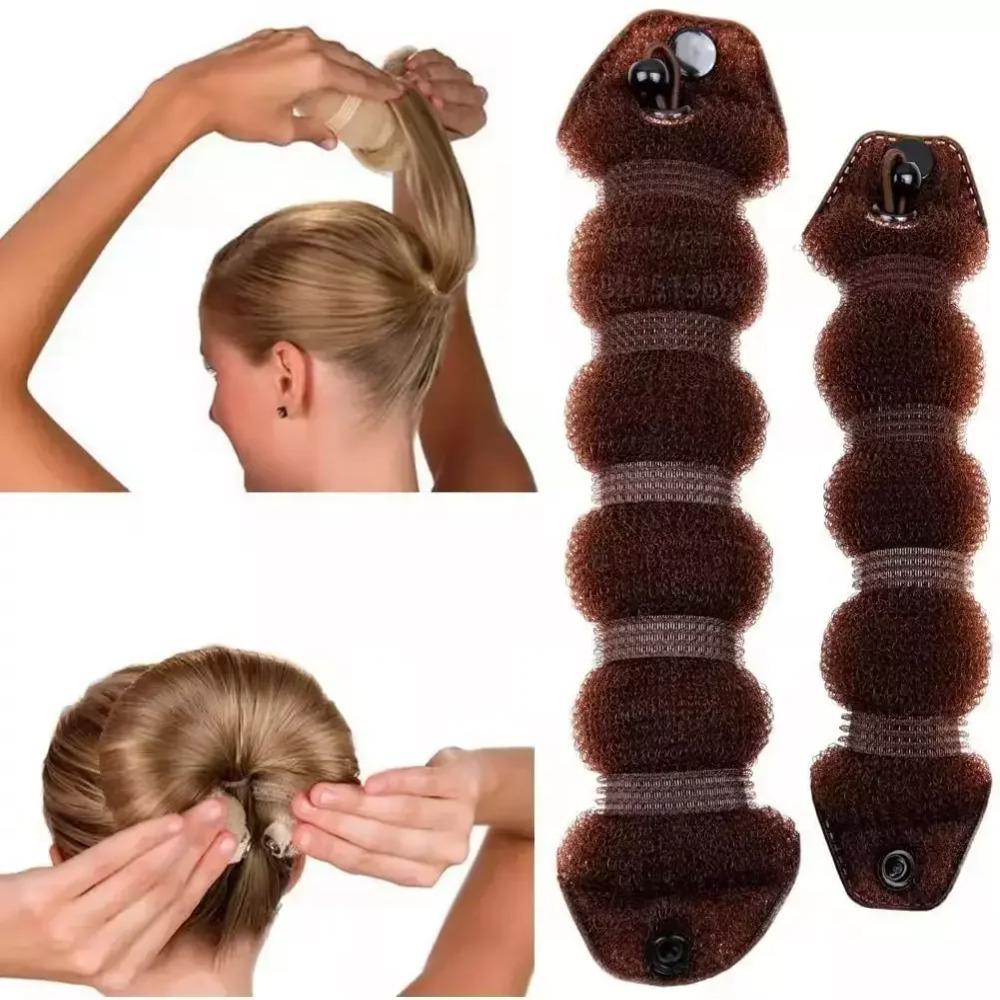 DIY Donut Bun Maker Hairstyle Foam Sponge Bun Shaper Meatball Head Hair Maker  Hair Styling Tools