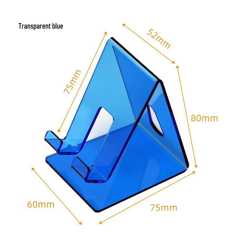 Acrylic Phone Stand - Creative Dorm Decor Transparent Display
