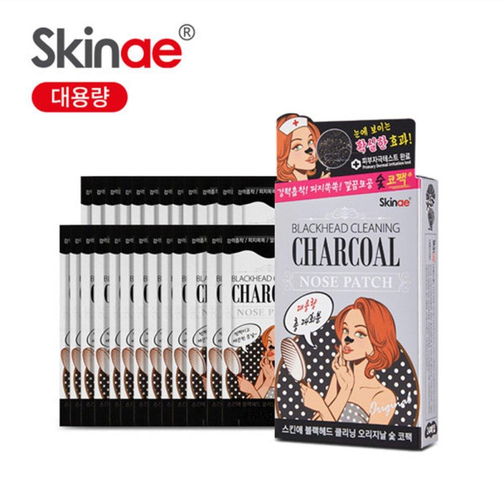 

Blackhead cleaning original charcoal nose pack pore pack 24 packs