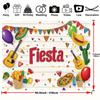 2D Flat Surface 1-piece Background Fabric for Mexican Carnival Party Suitable for Weddings and Birthdays