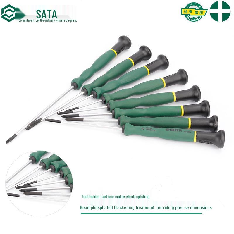 SATA Setar Micro Phillips Adjustable Screwdriver for Cameras, Glasses, and Watches (62903–62916)