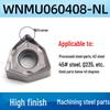 90° Double-Sided Hexagonal WNMU080608 Cutting Inserts for Cross-Border Fast Feed Milling Cutter