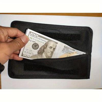 Ultra Thin Hidden Security Travel Money Pouch For Valuables And Cash Discreet Storage