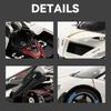 1/24 McLaren P1 GTR Supercar Alloy Diecast Model Car Sound and Light Pull Back Children's Toy Car Classic Ornaments Collection