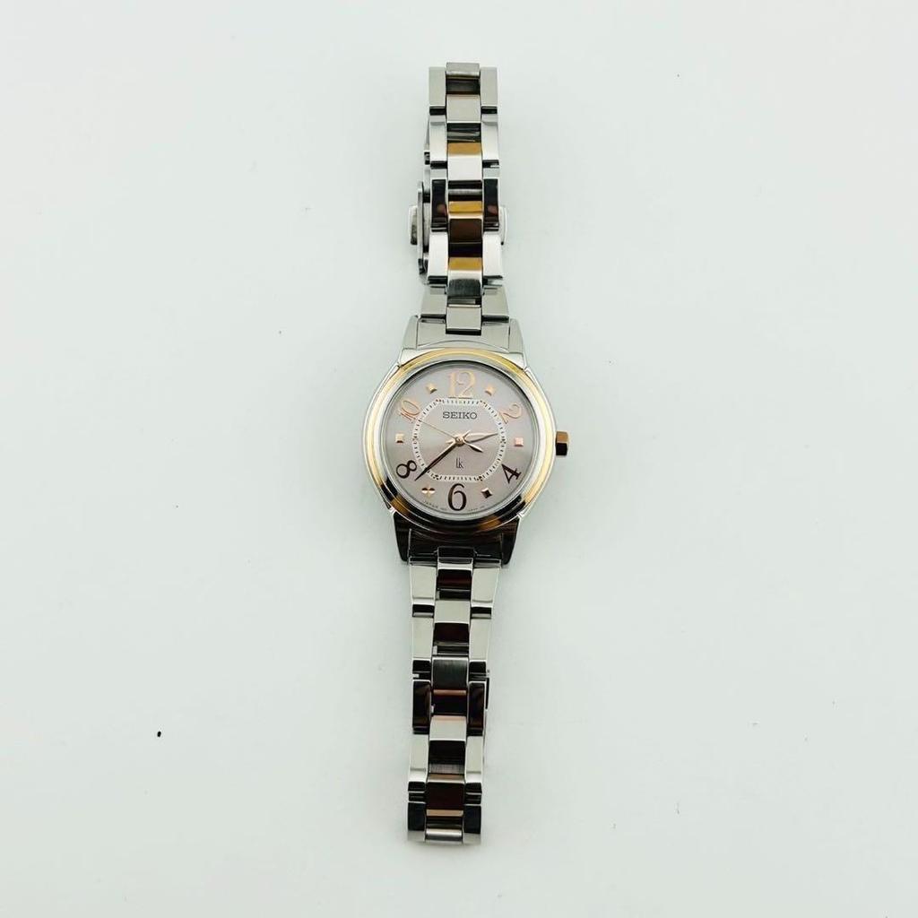 [USED] Rare 2864 SEIKO LK Women's Radio-Controlled SOLAR QZ Watch
