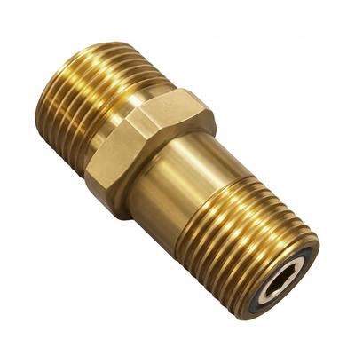 Adapter Dyszy M22 M na M18 – Redukcja Gwintu do Myjek Ciśnieniowych | Mosiężny | Uszczelnienie O-ring
