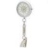 Fieldwork Women's Pocket Watch with Pulse Tracker, Clip, Luminous, Beige, MKK2304-4
