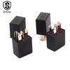 DC 12V/24V 40A Rated Current 1NO 1NC SPDT 4Pin/5Pin Car Relays Socket Automotive Alarm Relay Wire 40 Amp Auto Accessories Relays 5